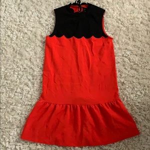 Victoria Beckham for Target Red and Black dress